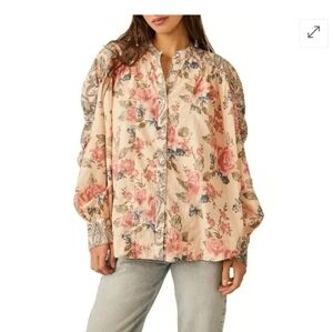 Free People Maraya Printed Top Small